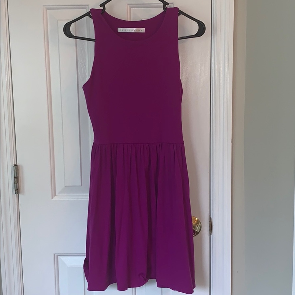 Purple Sleeveless Dress